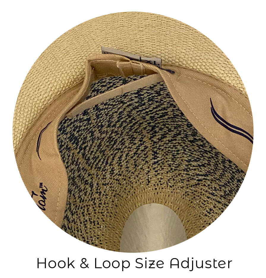 Hook and Loop Hat Adjuster